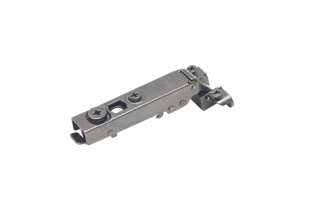 Петли мебельные Петля JETLine clip-on D35мм с доводчиком для накладных фасадов из алюм профиля, чёрный никель H810A.100BLJU