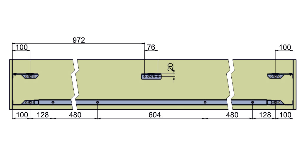 Ортопедические основания и механизмы подъема Комплект Ферро Дуэт