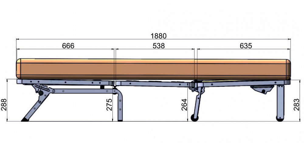 Механизмы трансформации диванов Аккордеон