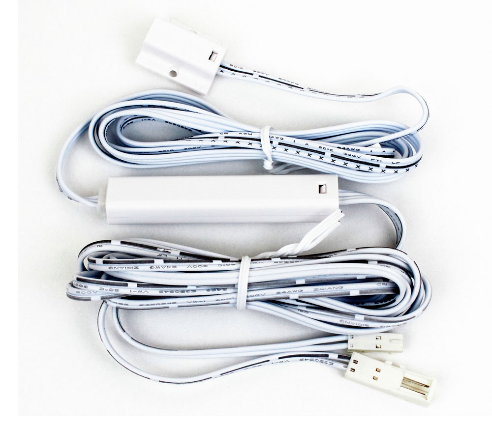 Мебельные светильники Выключатель инфракрасный  с включением/выключением от движения руки накладной, белый LL915T.024MS