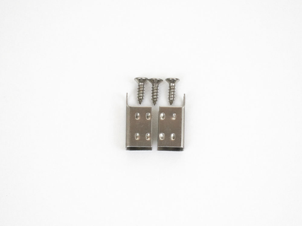 Мебельные светильники Крепёж монтажный 260 сталь комплект 2 шт LL260S.000NI