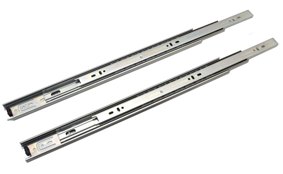 Направляющие 335 шариковые полного выдвижения Н35мм, L400мм цинк BUZ335A.400ZI