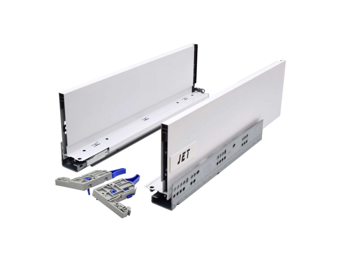 Ящик JETBOX ULTRA 220 PUSH OPEN H120мм L450мм, белый BR220B.450WT
