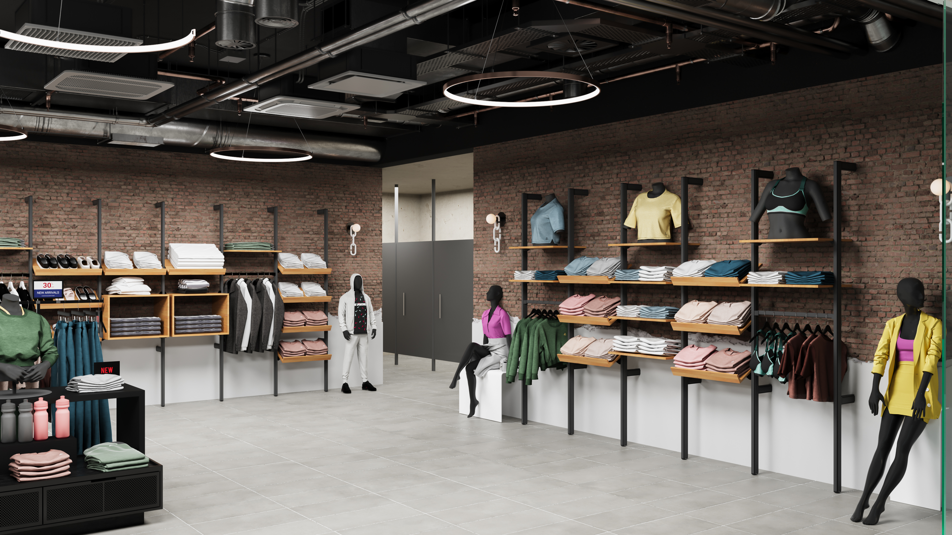 Стеллажная система STILOS Стеллажная система Stilos для торгового оборудования