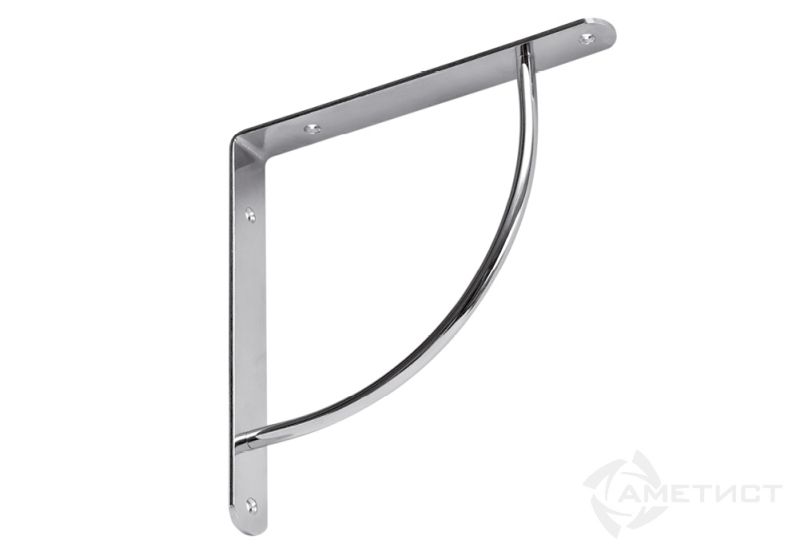 Полкодержатели Полкодержатель угловой 207W сталь хром PW207S.222CP