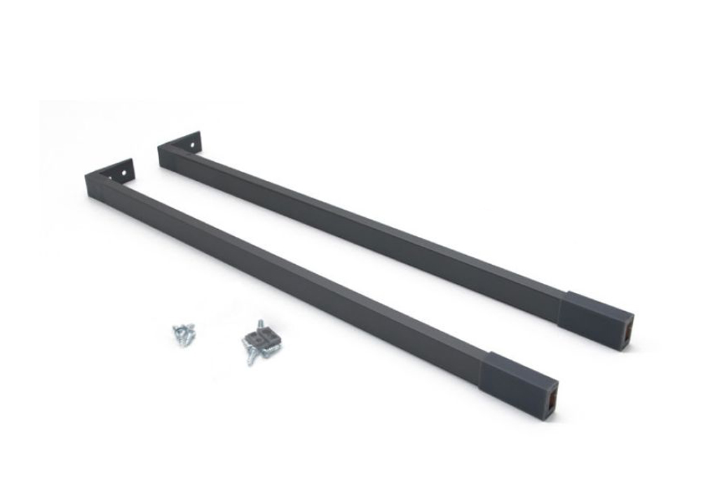 Рейлинг продольный для JETBOX Ultra 218 L300мм, антрацит BR218F.300DG